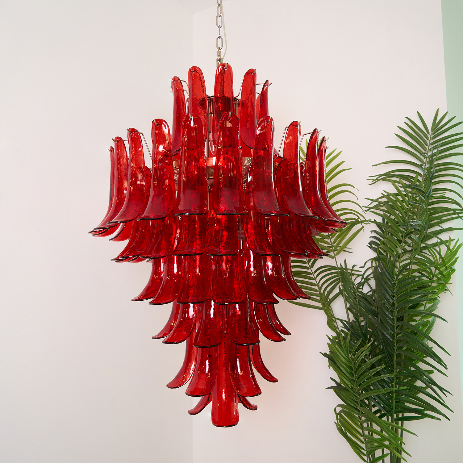 CRIMSON VISTA CEILING LANTERN