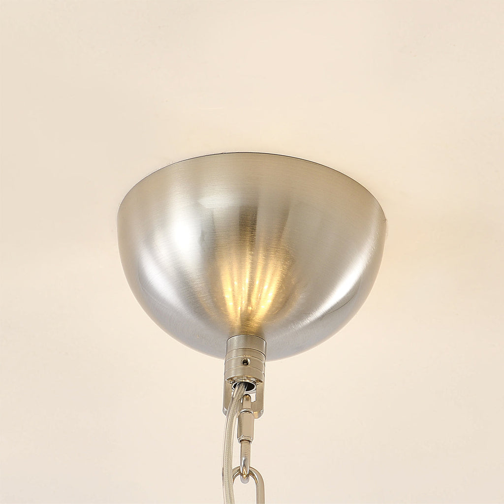 VANDERBILT PALM LEAF CRYSTAL CEILING LIGHT