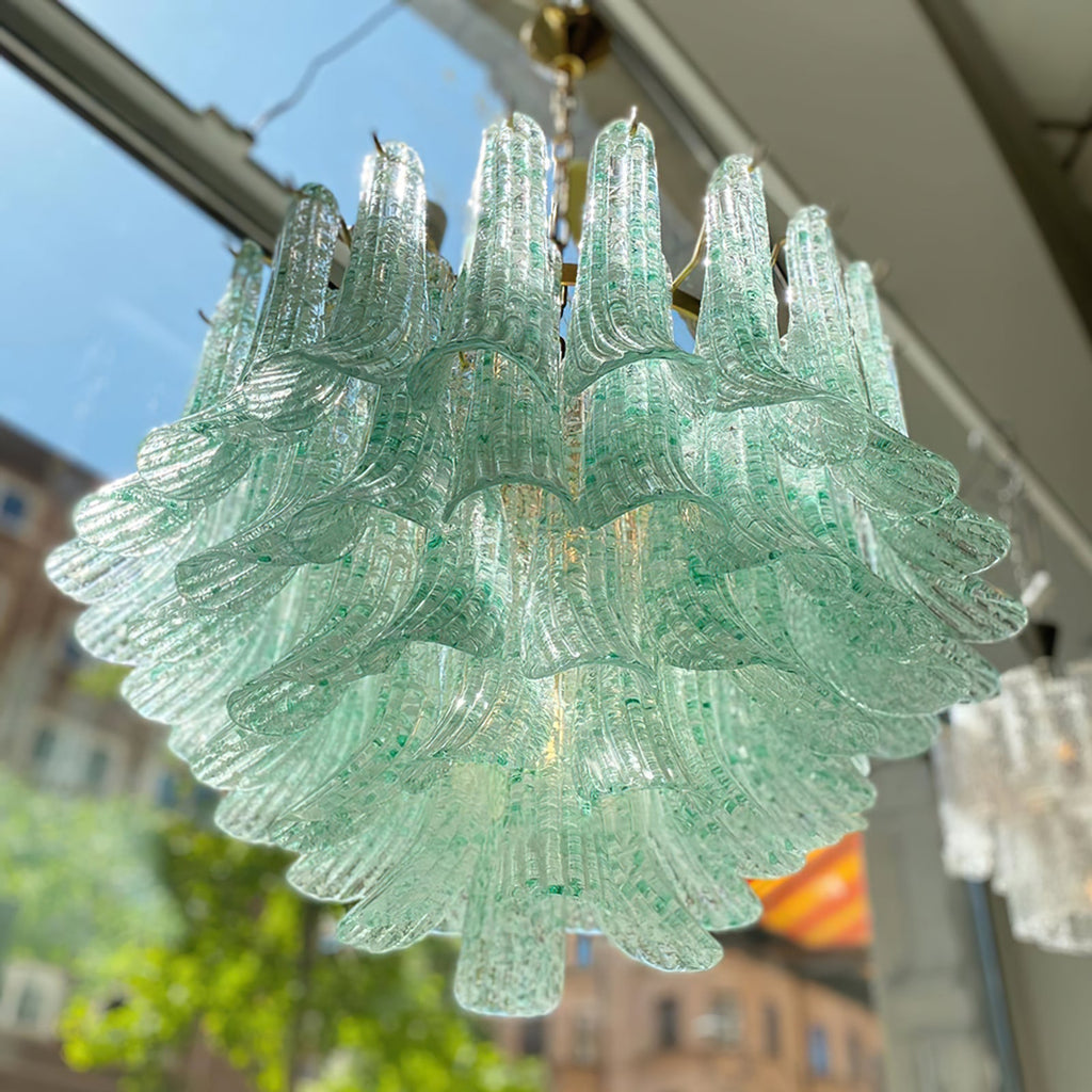 VERDANT VISTA CRYSTAL CEILING LANTERN
