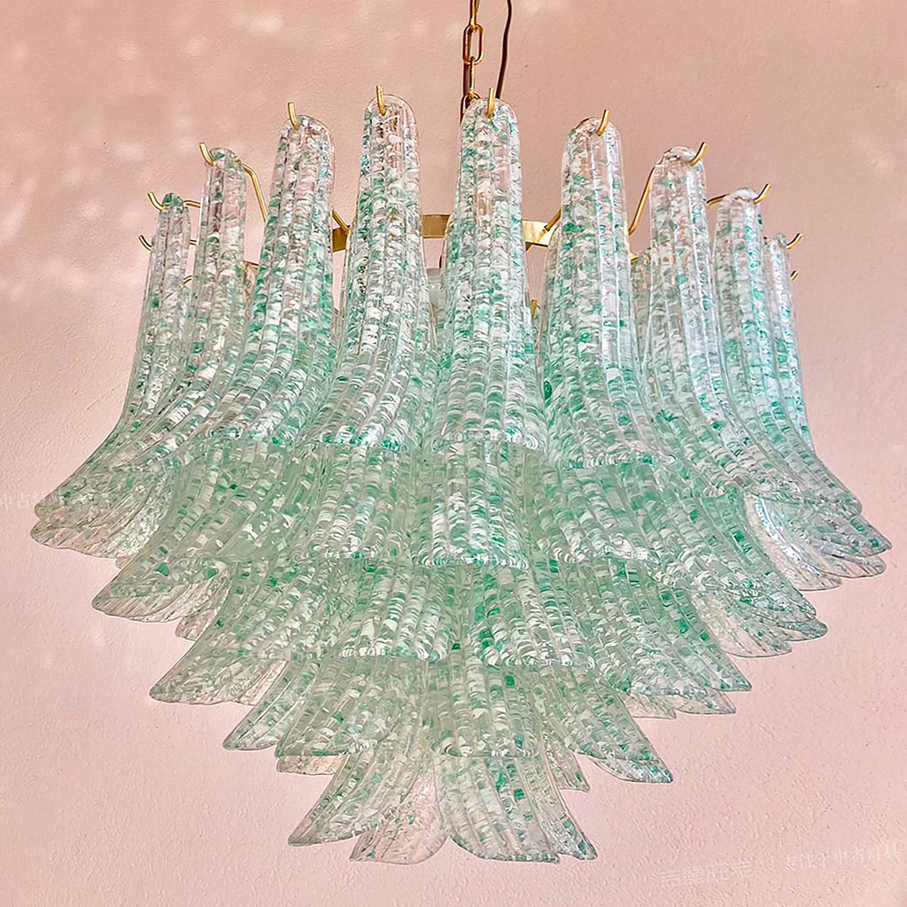 VERDANT VISTA CRYSTAL CEILING LANTERN