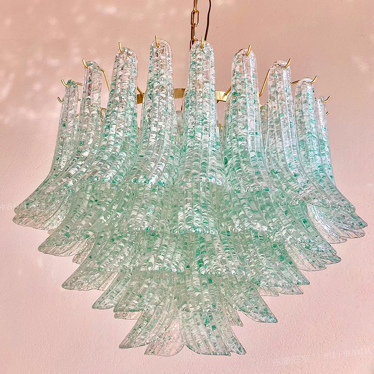VERDANT VISTA CRYSTAL CEILING LANTERN