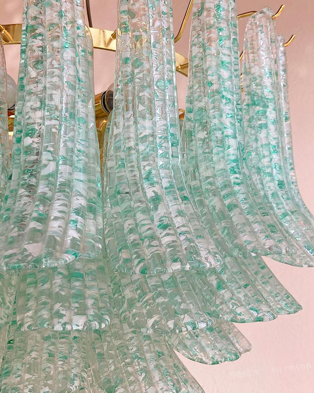 VERDANT VISTA CRYSTAL CEILING LANTERN