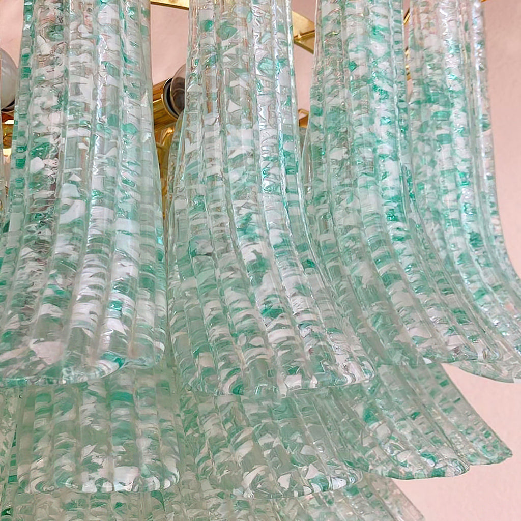 VERDANT VISTA CRYSTAL CEILING LANTERN