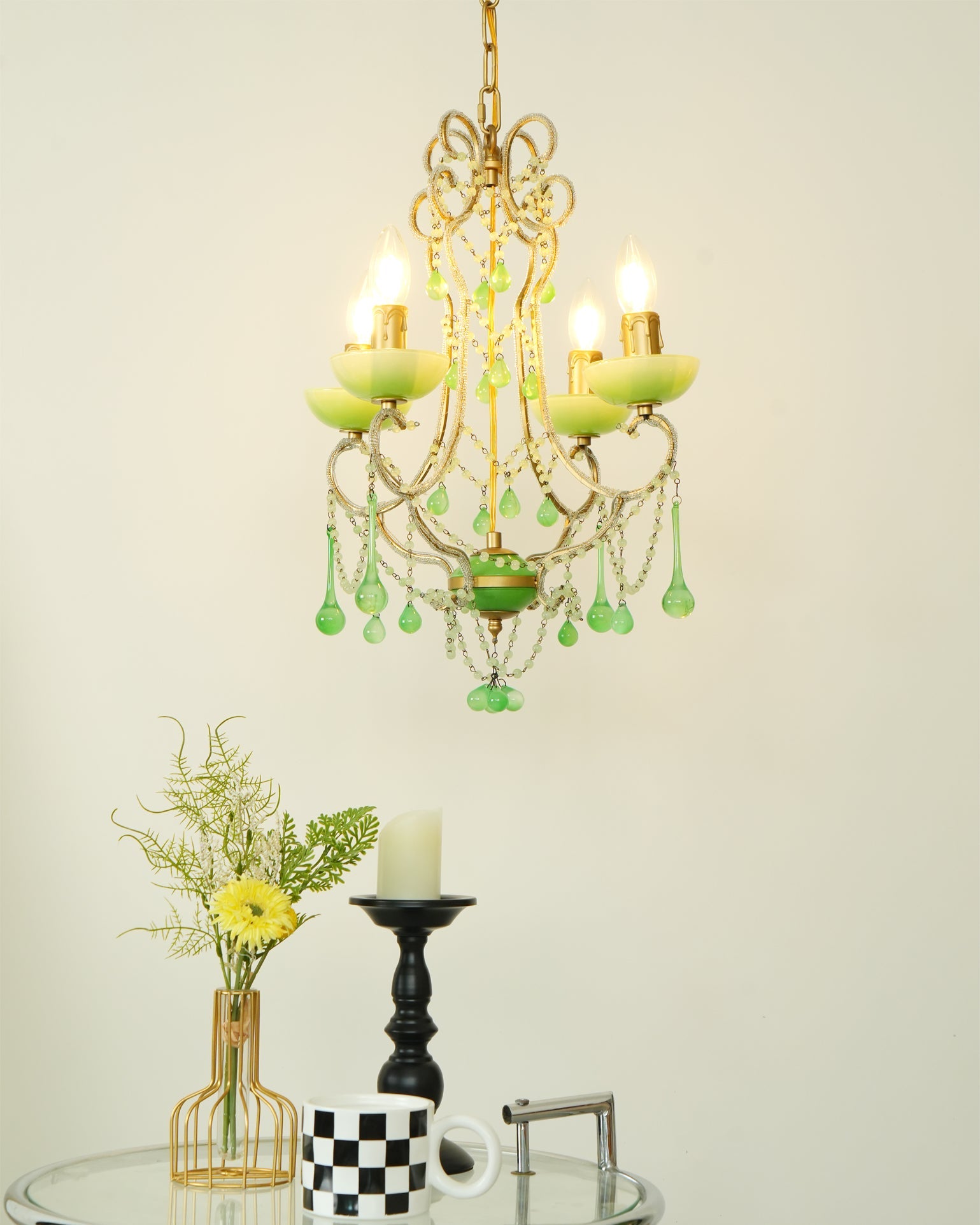 CHARLESTOWN VERDANT CRYSTAL LUMINAIRE