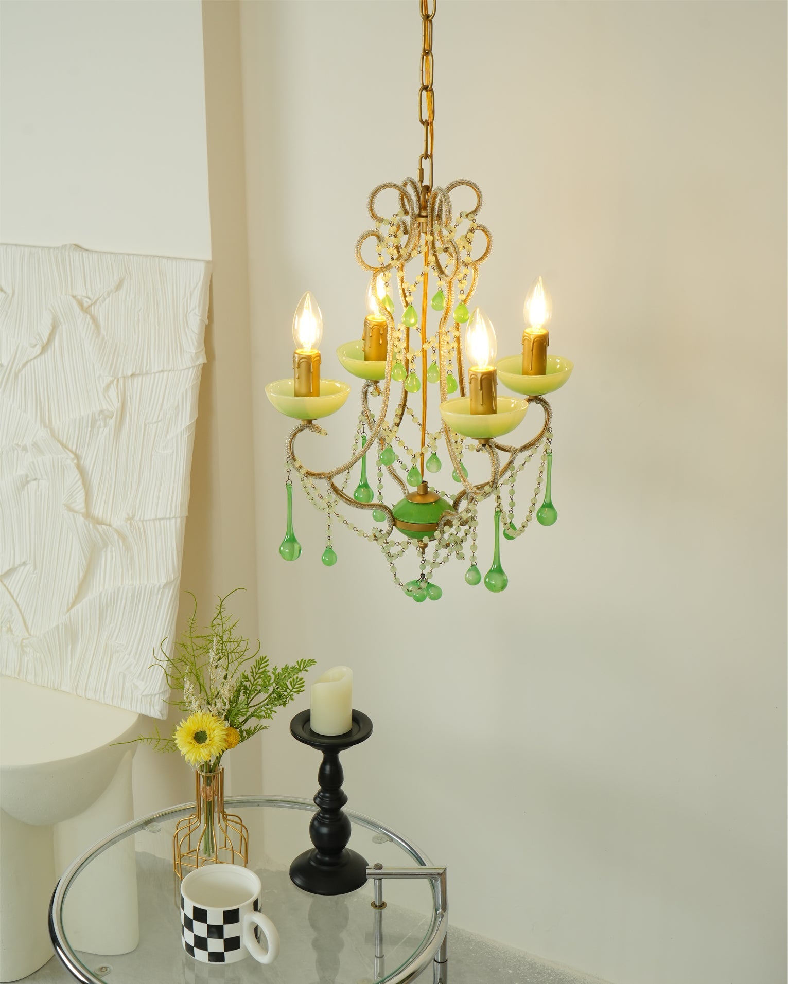 CHARLESTOWN VERDANT CRYSTAL LUMINAIRE