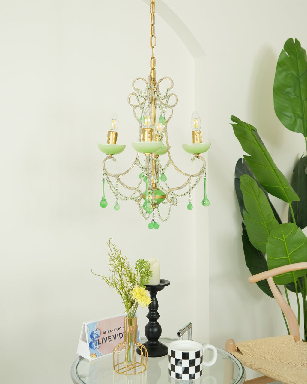 CHARLESTOWN VERDANT CRYSTAL LUMINAIRE