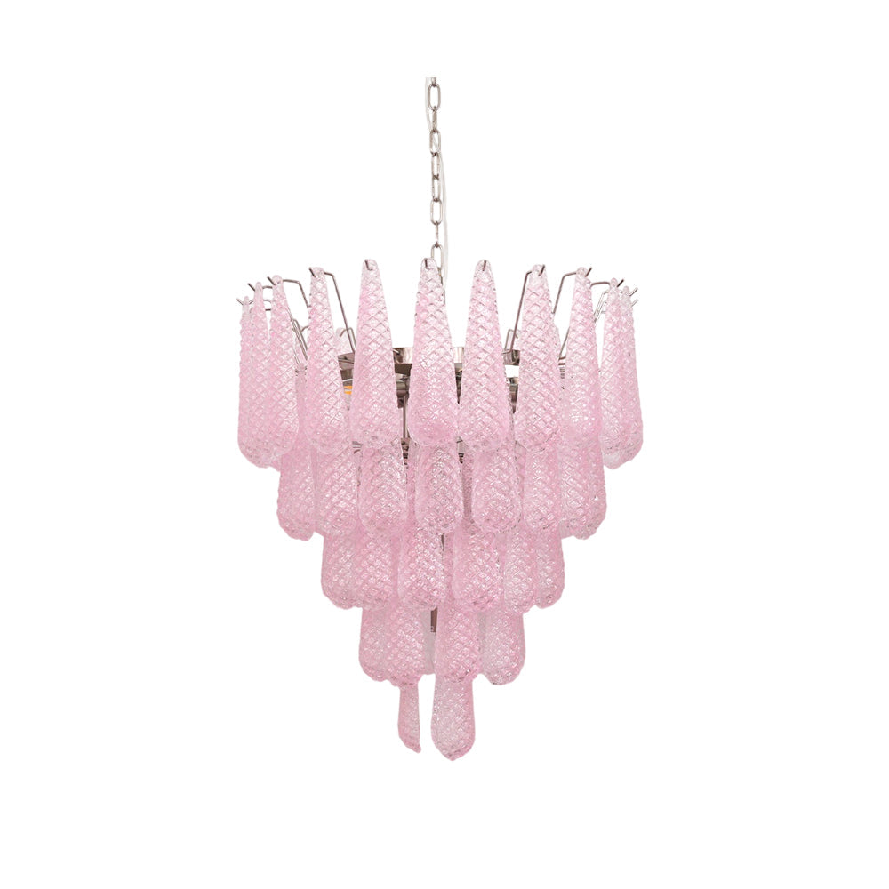 Rosalind Blush Crystal Raindrop Pendant