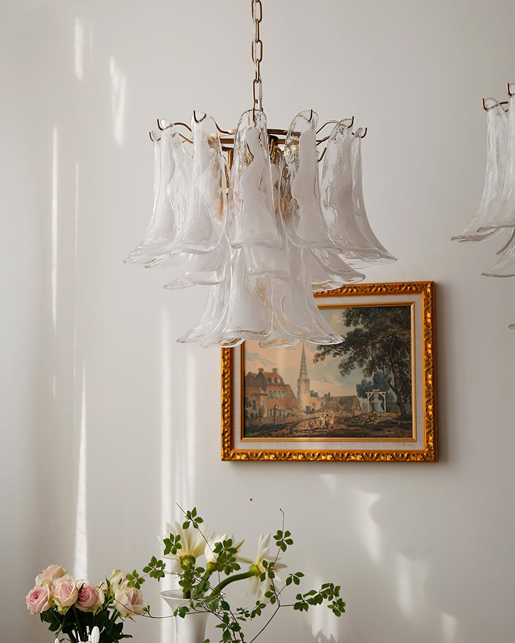 VIOLETTA CRYSTAL GLOBE LIGHTING FIXTURE