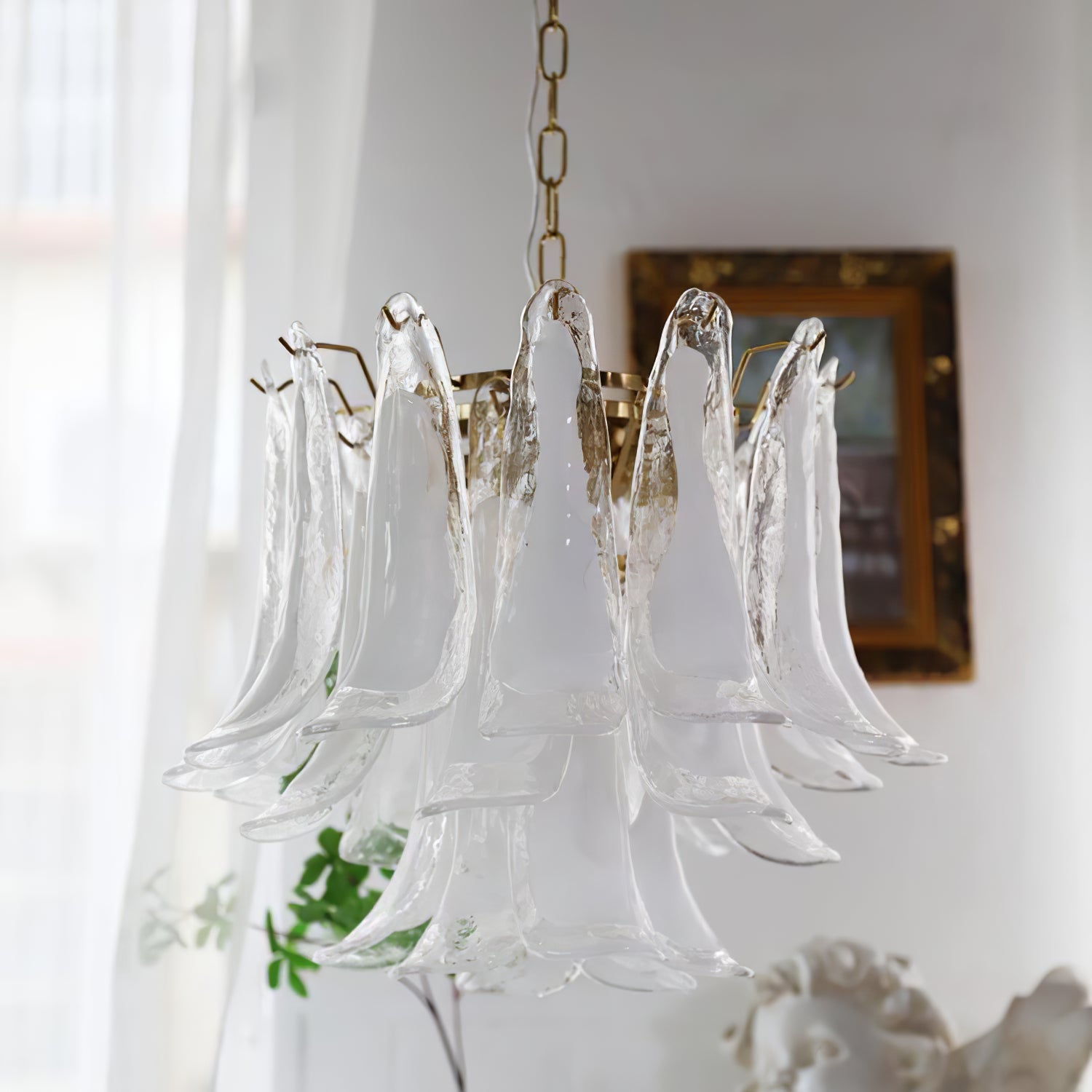 VIOLETTA CRYSTAL GLOBE LIGHTING FIXTURE