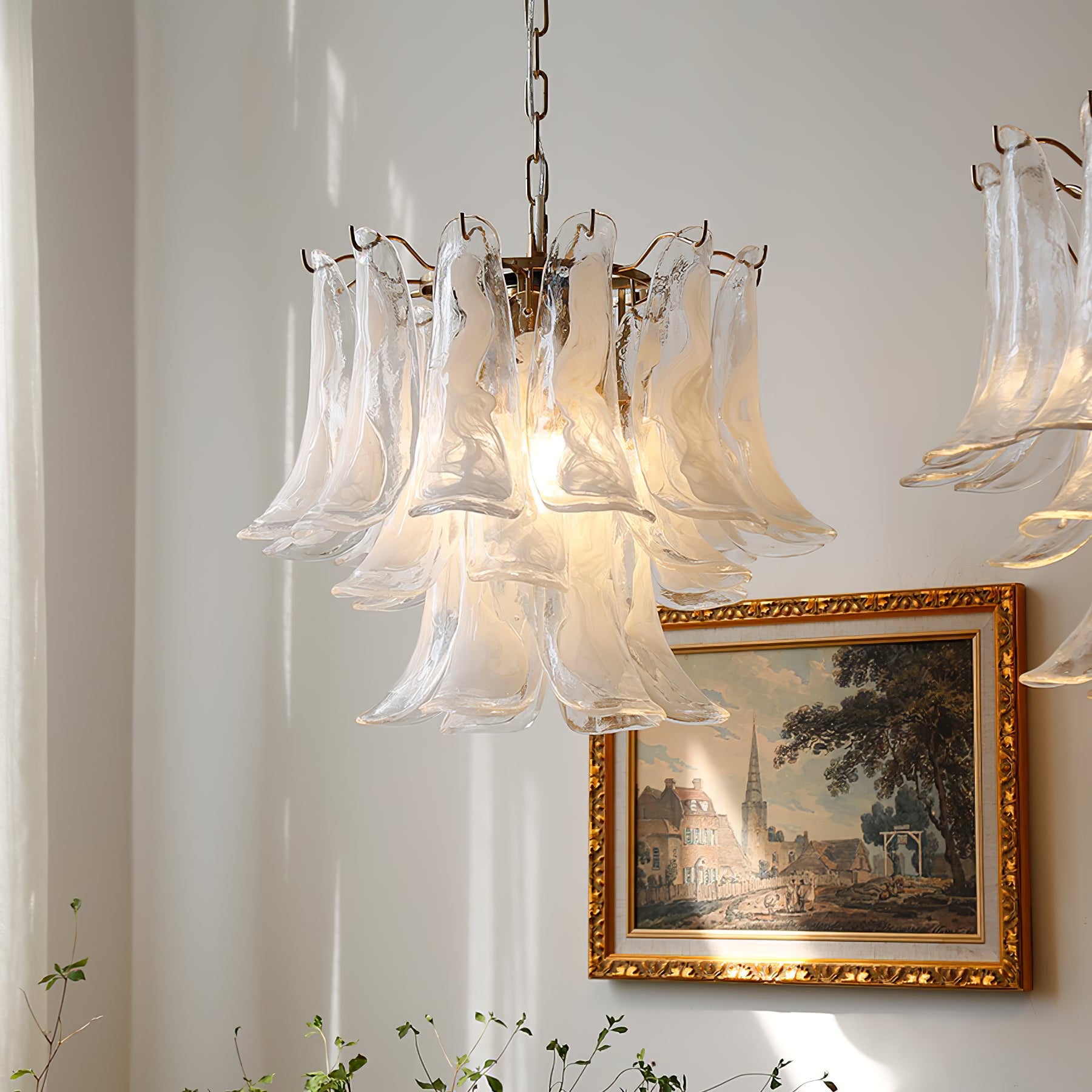 VIOLETTA CRYSTAL GLOBE LIGHTING FIXTURE
