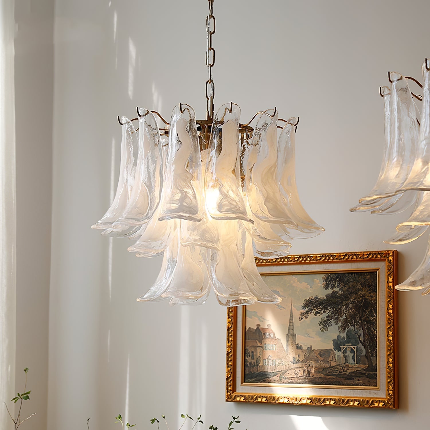 VIOLETTA CRYSTAL GLOBE LIGHTING FIXTURE