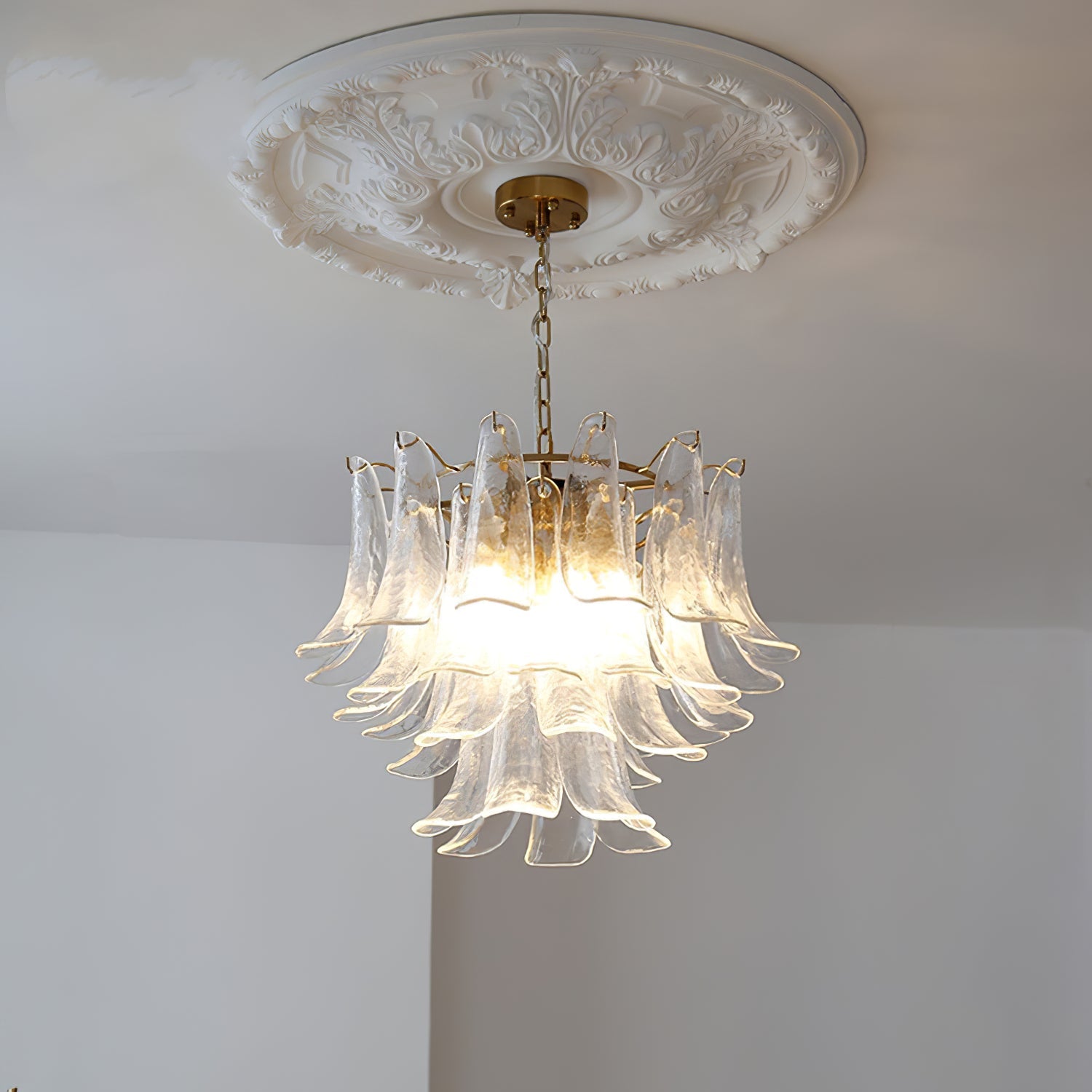 VIOLETTA CRYSTAL GLOBE LIGHTING FIXTURE