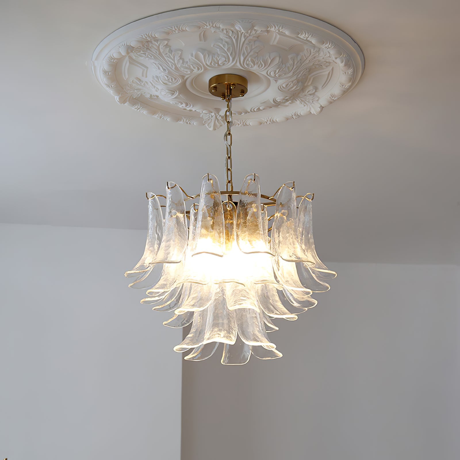 VIOLETTA CRYSTAL GLOBE LIGHTING FIXTURE