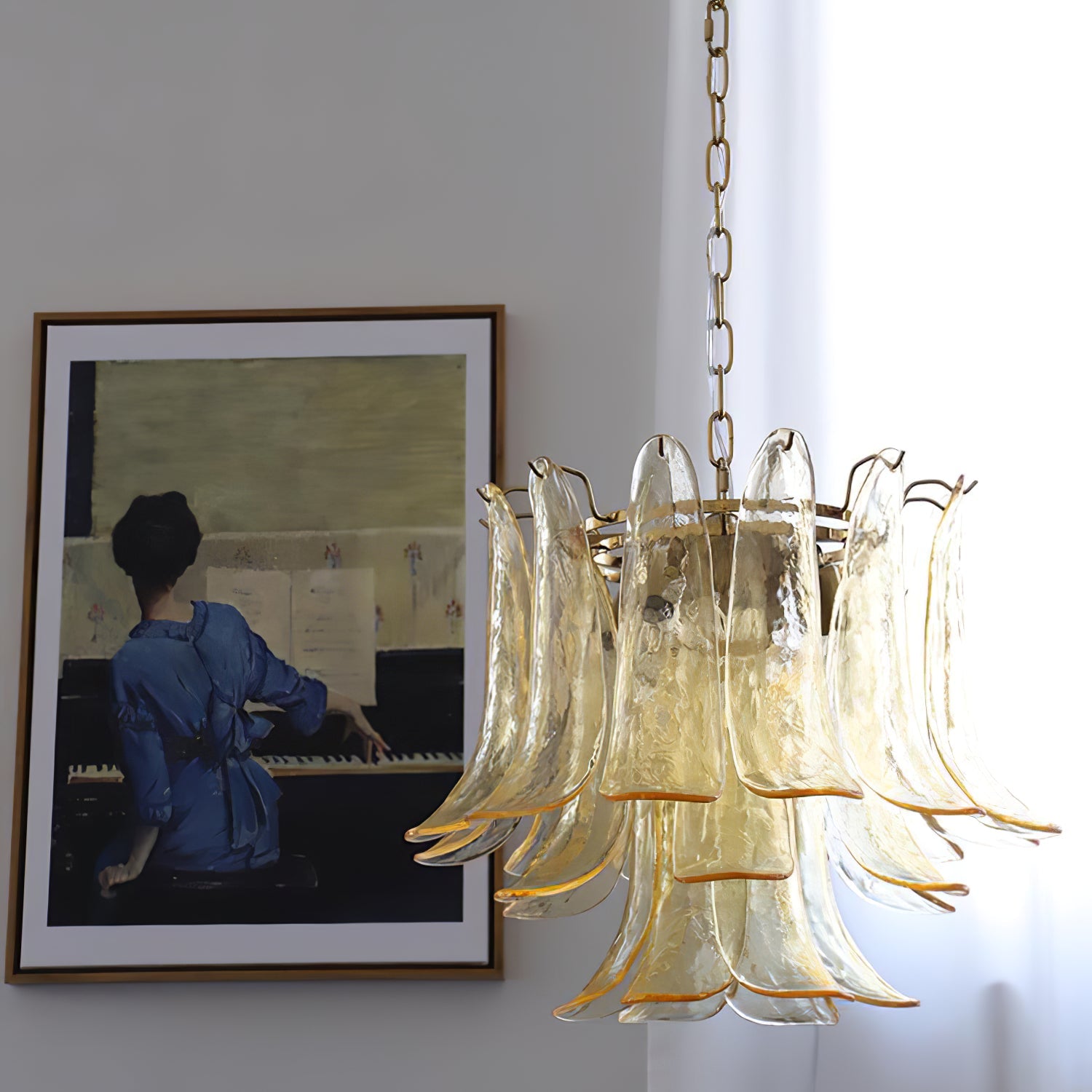 VIOLETTA CRYSTAL GLOBE LIGHTING FIXTURE