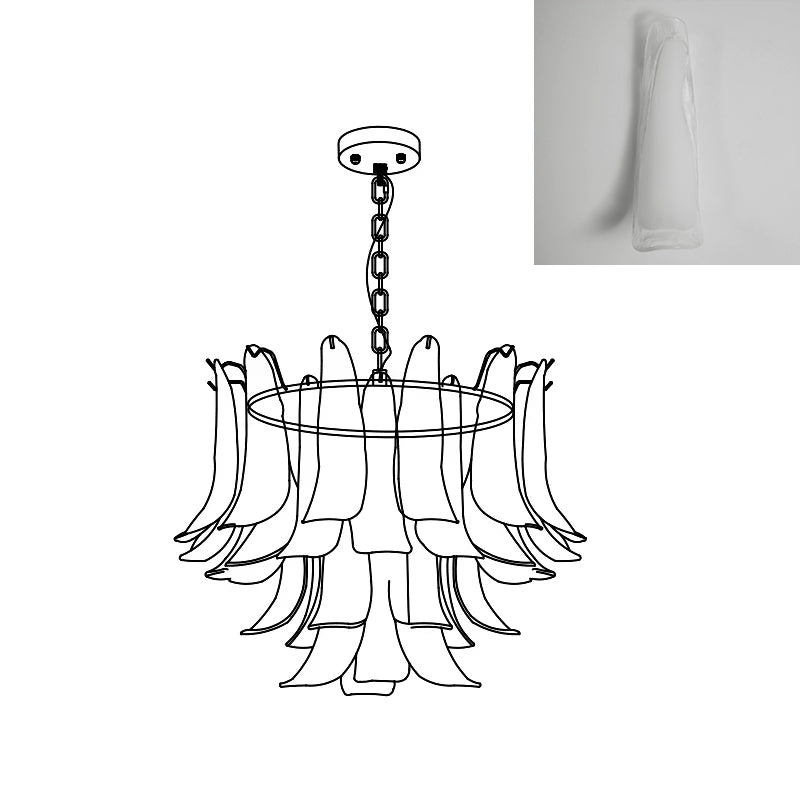 VIOLETTA CRYSTAL GLOBE LIGHTING FIXTURE
