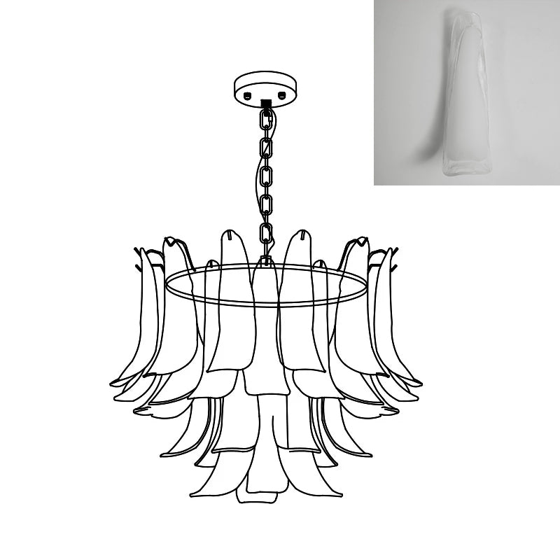 VIOLETTA CRYSTAL GLOBE LIGHTING FIXTURE