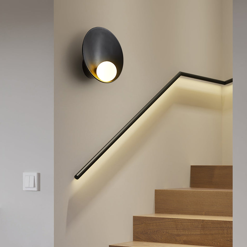 FENWICK WOVEN RATTAN WALL SCONCE