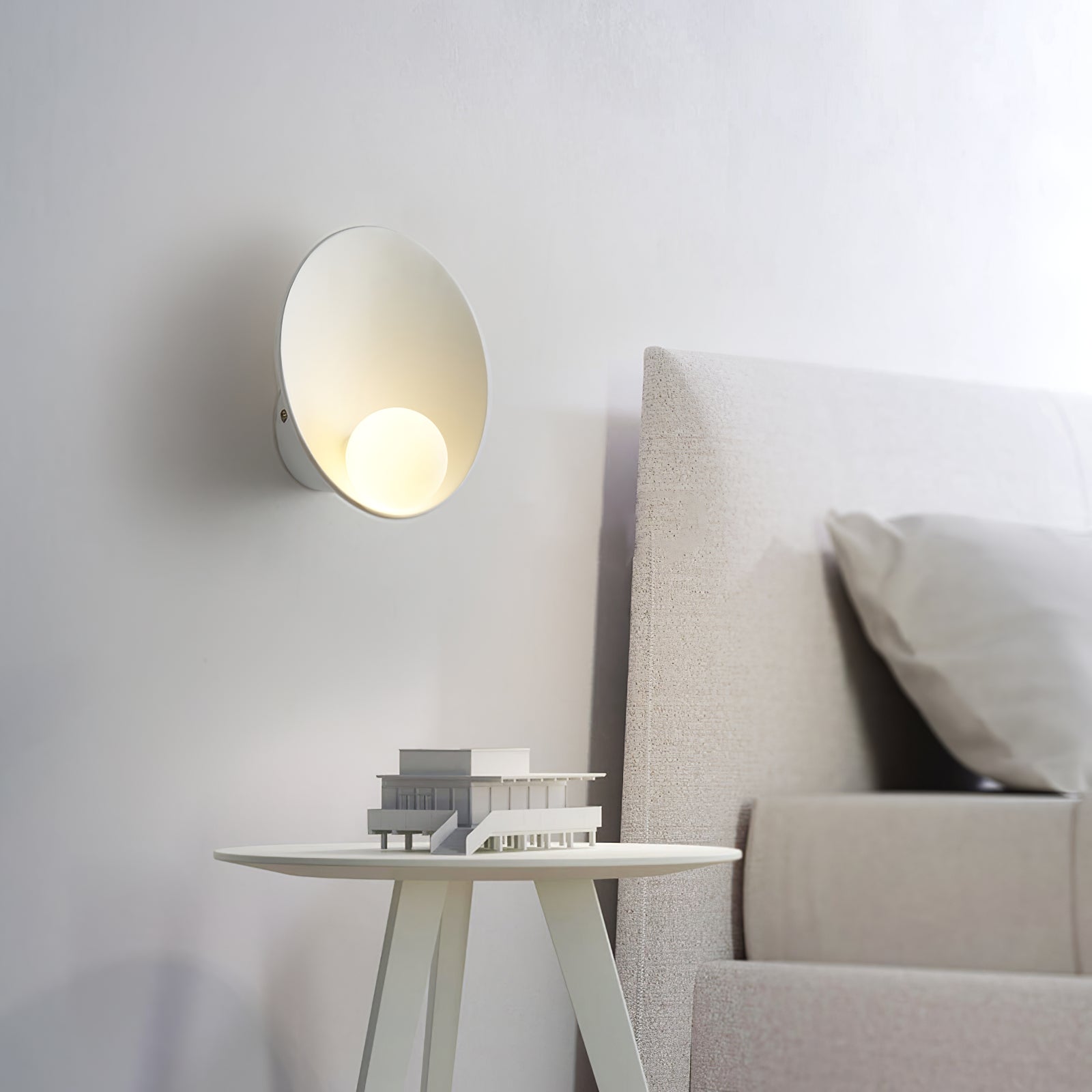 FENWICK WOVEN RATTAN WALL SCONCE