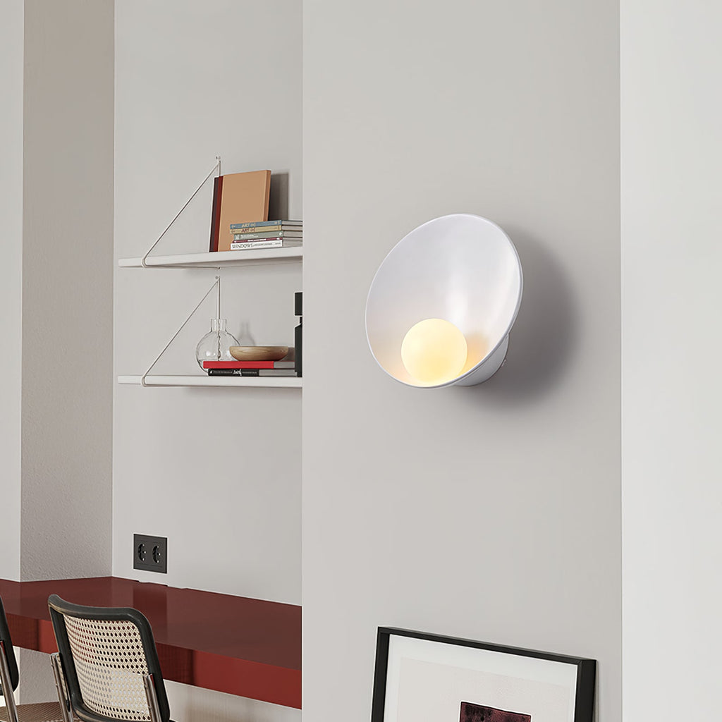 FENWICK WOVEN RATTAN WALL SCONCE