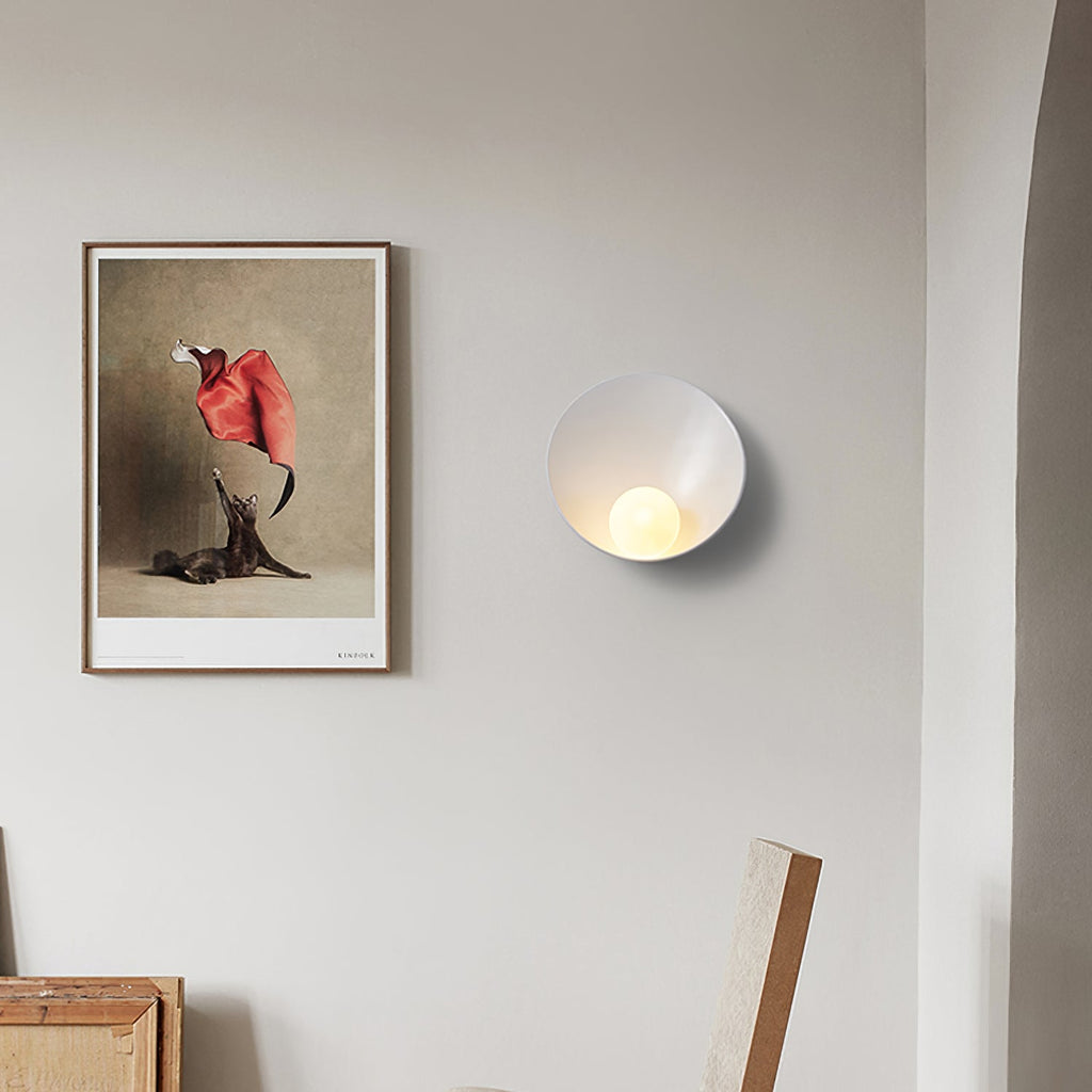 FENWICK WOVEN RATTAN WALL SCONCE