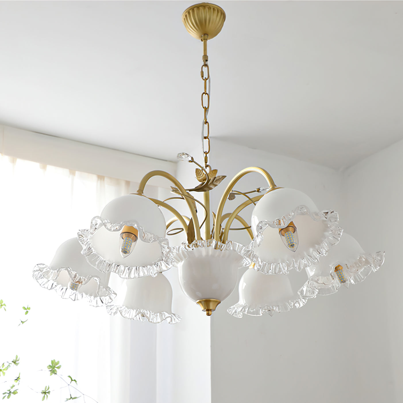 FLORENTINE PETAL LUMINAIRE