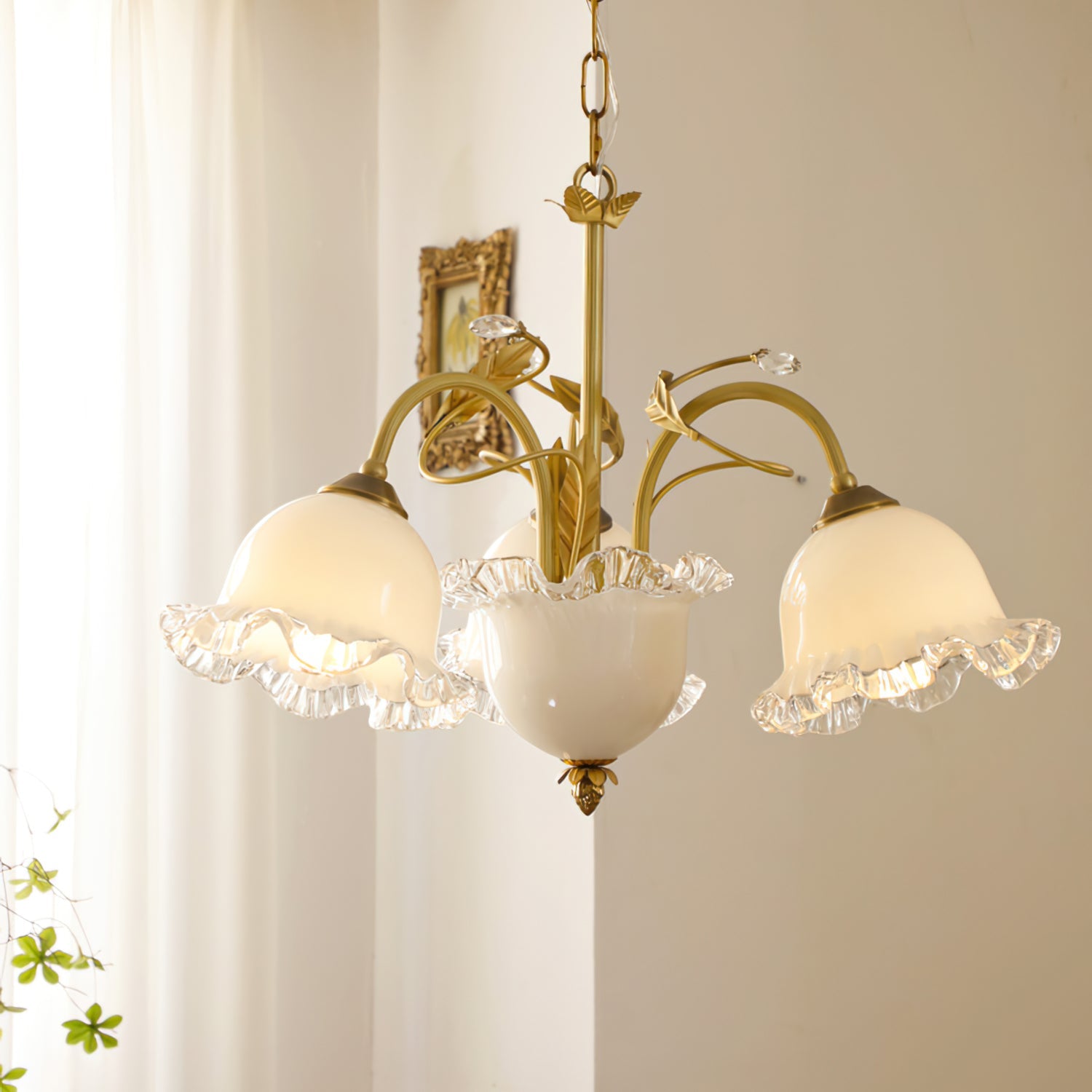 FLORENTINE PETAL LUMINAIRE