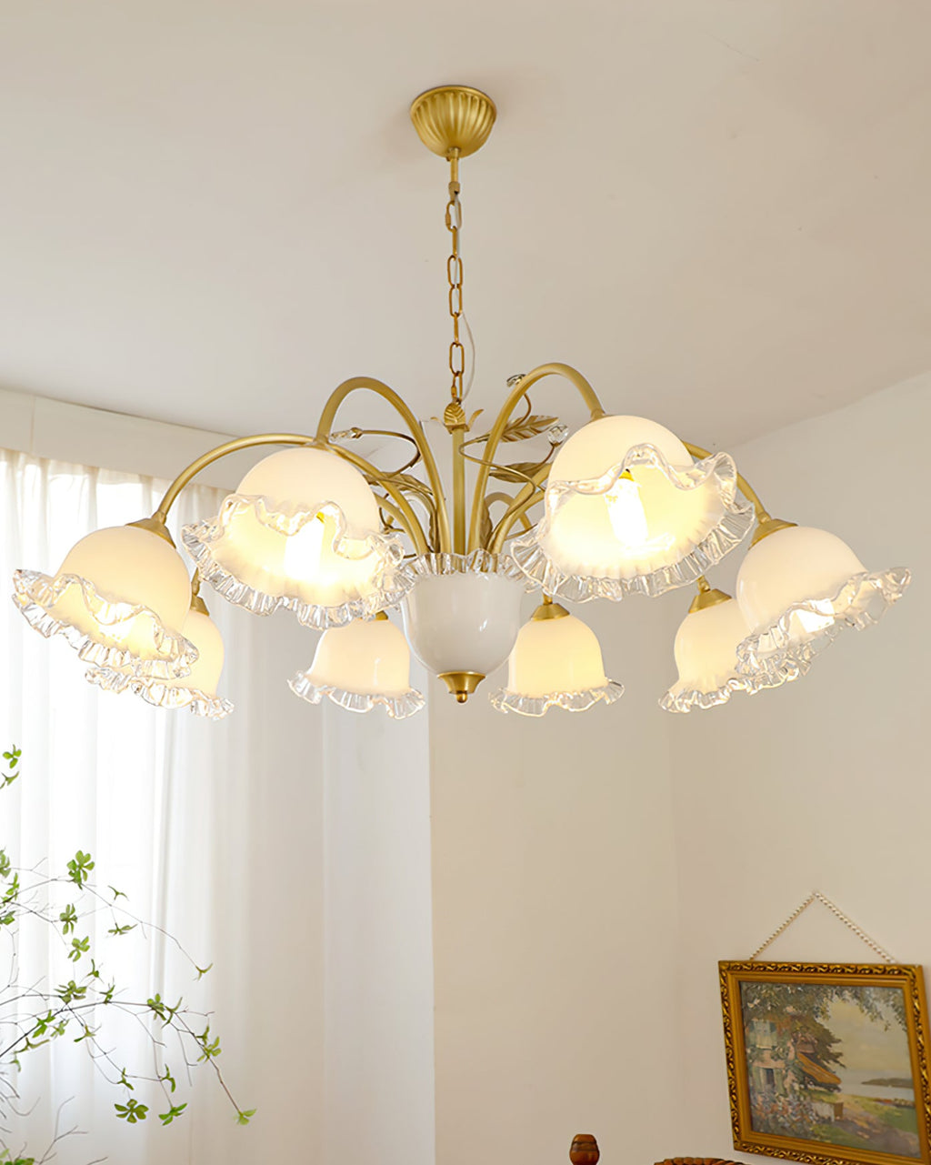 FLORENTINE PETAL LUMINAIRE