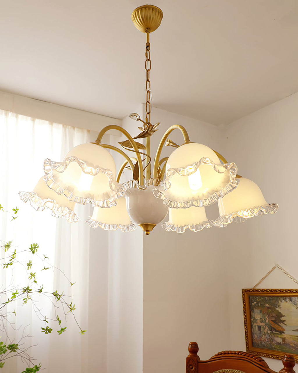 FLORENTINE PETAL LUMINAIRE