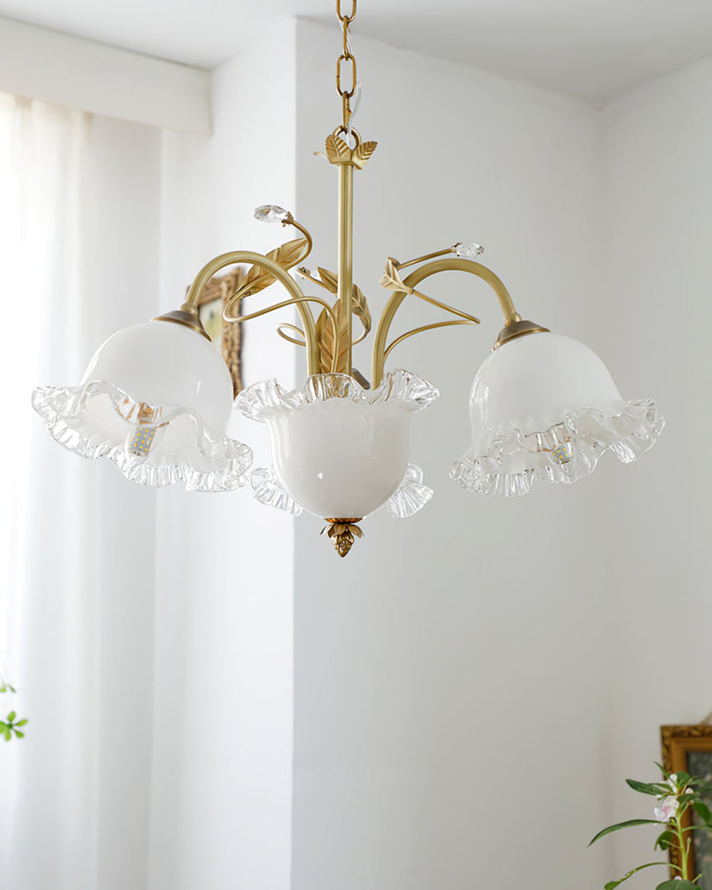 FLORENTINE PETAL LUMINAIRE