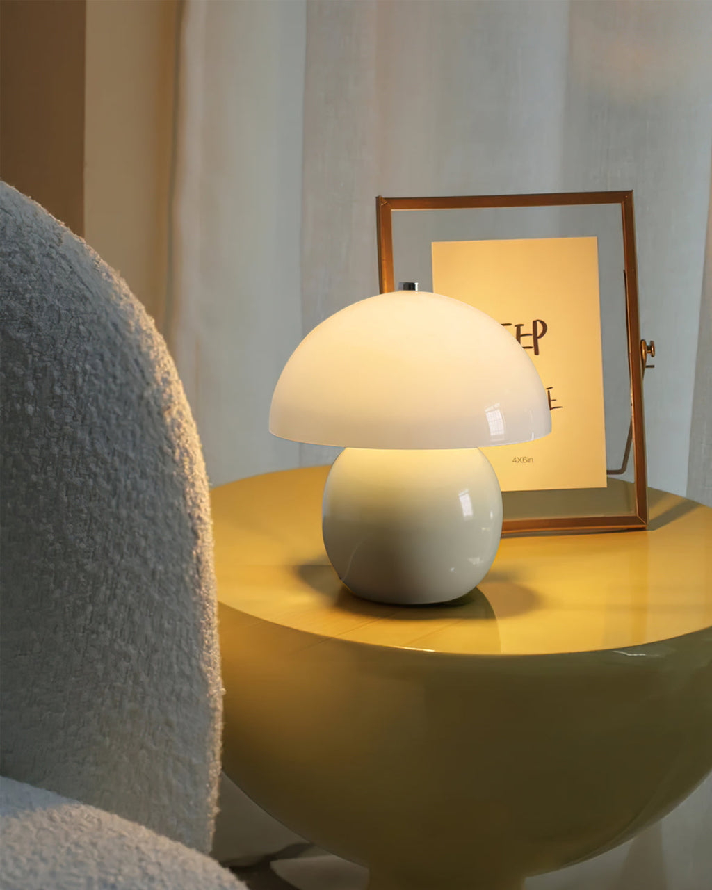 FENWICK MUSHROOM-INSPIRED CERAMIC ILLUMINATOR