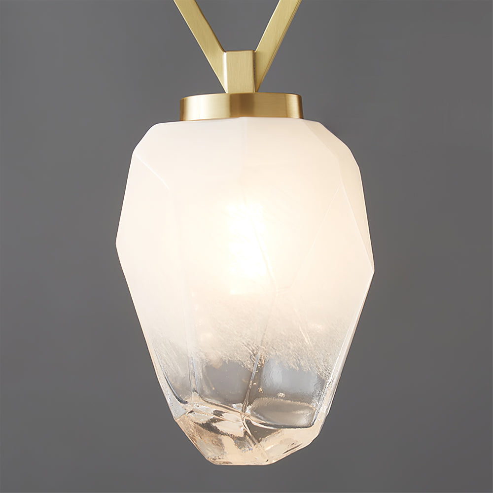 FENWICK AMBER GLOBE HANGING LIGHT