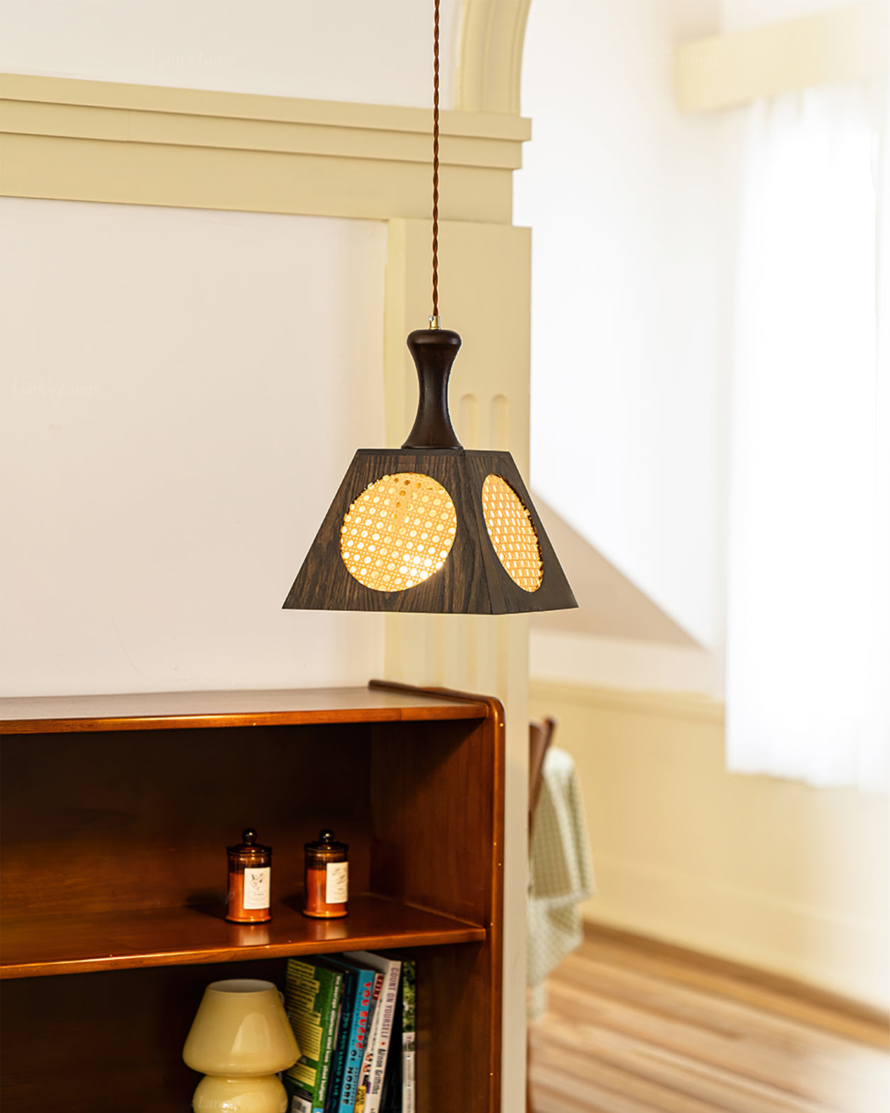 CHATHAM HANGING BRASS GLOBE LANTERN