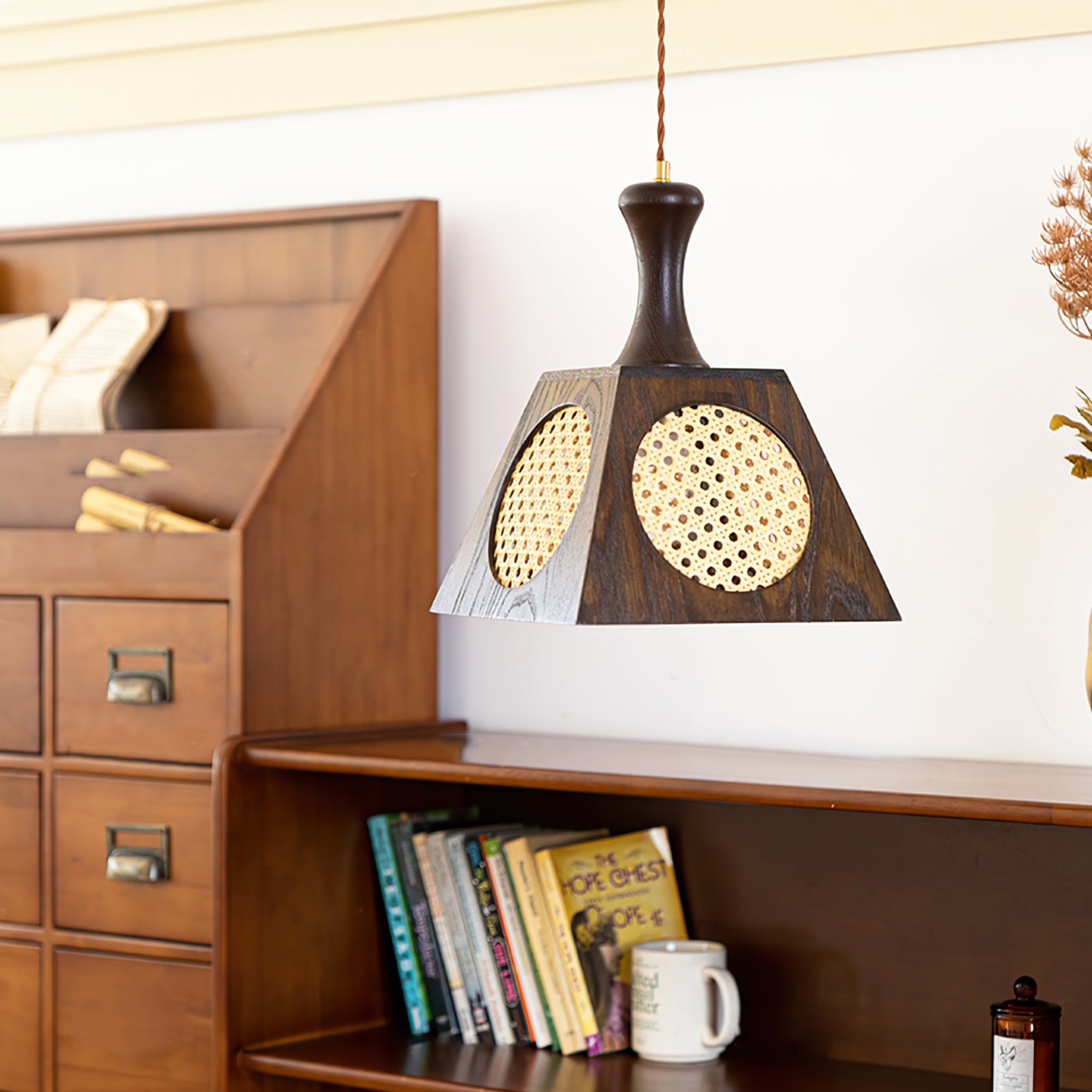 CHATHAM HANGING BRASS GLOBE LANTERN