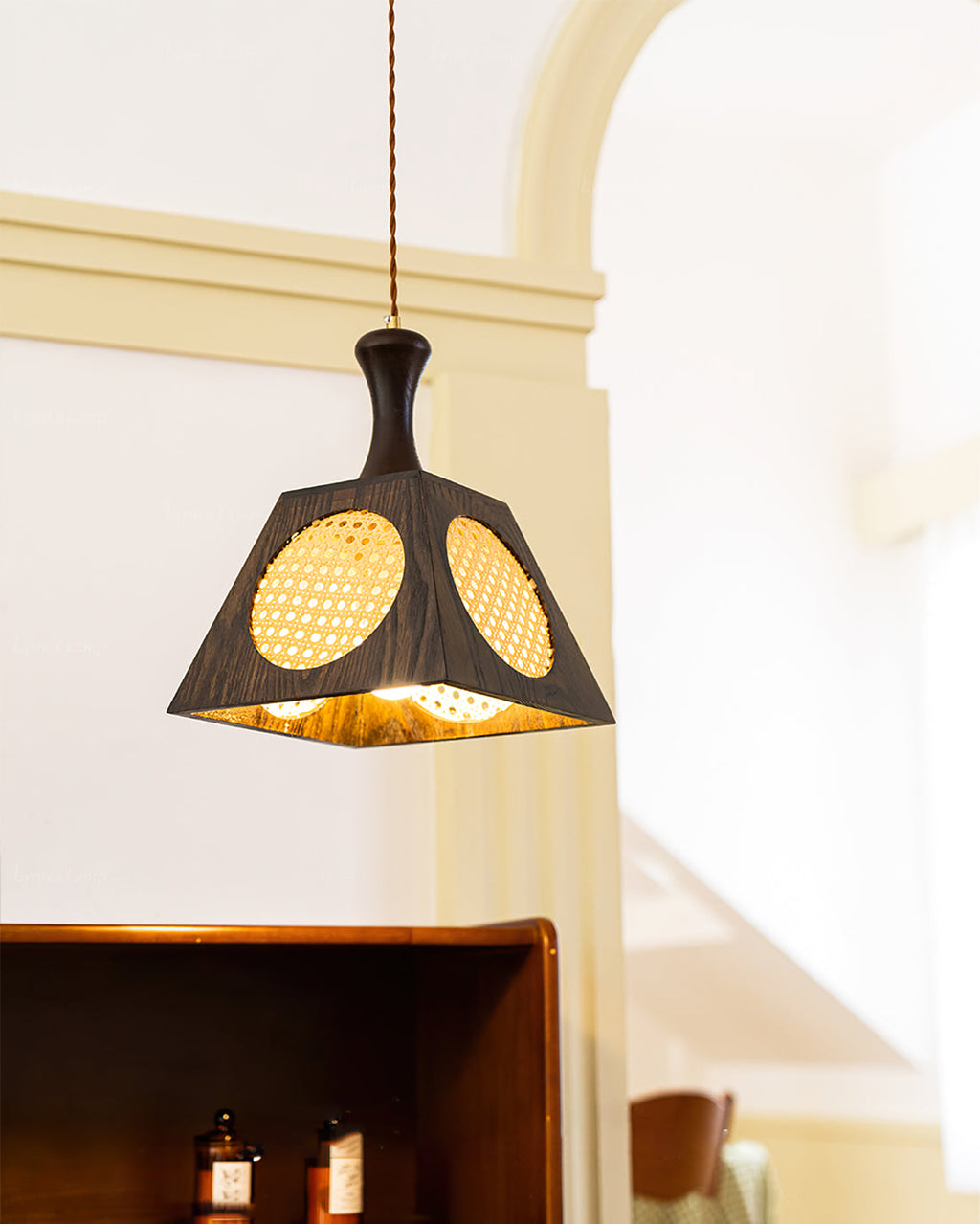 CHATHAM HANGING BRASS GLOBE LANTERN