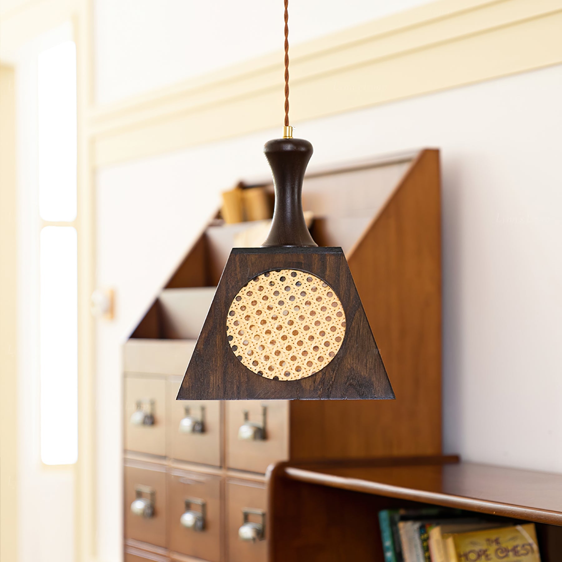 CHATHAM HANGING BRASS GLOBE LANTERN