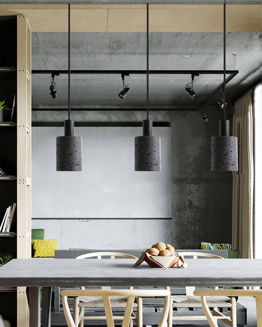 RAVENSTONE QUARTZ HANGING LANTERN