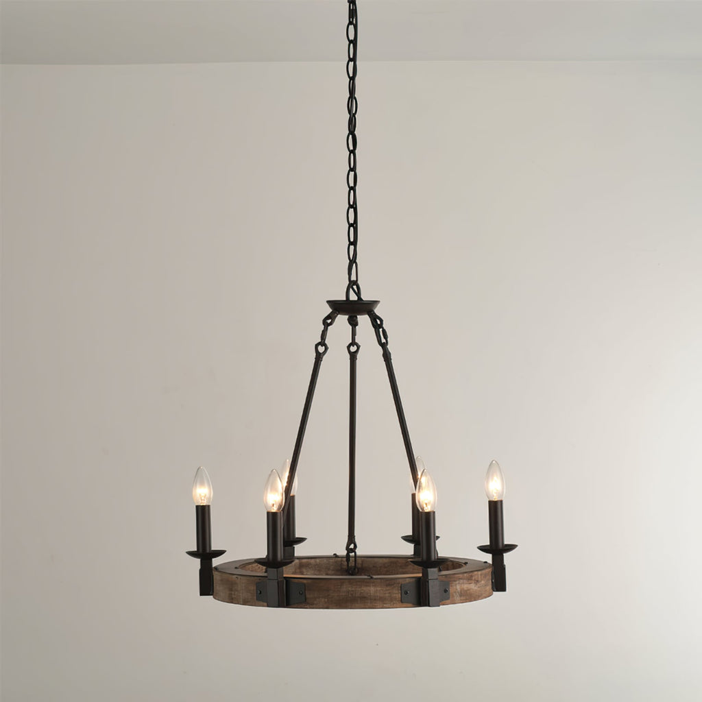 FENWICK CRYSTAL DRAPE CHANDELIER
