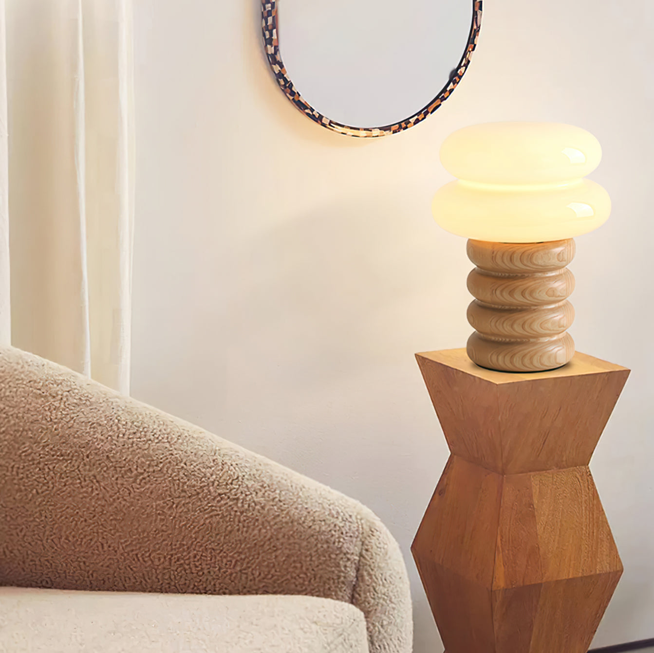 RAVENSCROFT ILLUMINATED ORB TABLE LIGHT