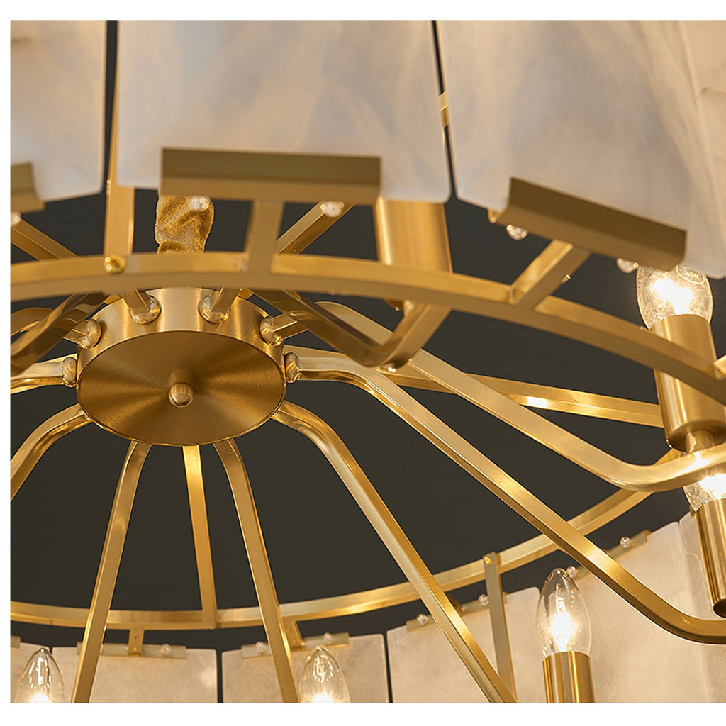 Whitmore Frosted Crystal Pendant Luminaire