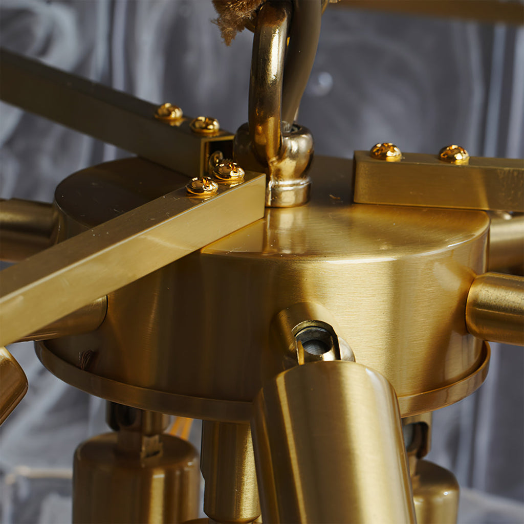 WHITMORE VINTAGE BRASS LUMINAIRE