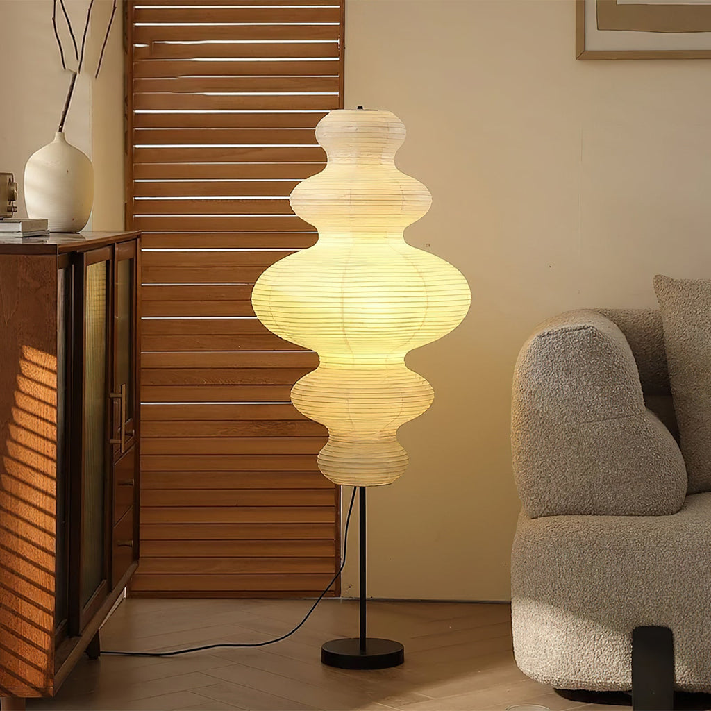 Whitmore Luminescent Origami Floor Light