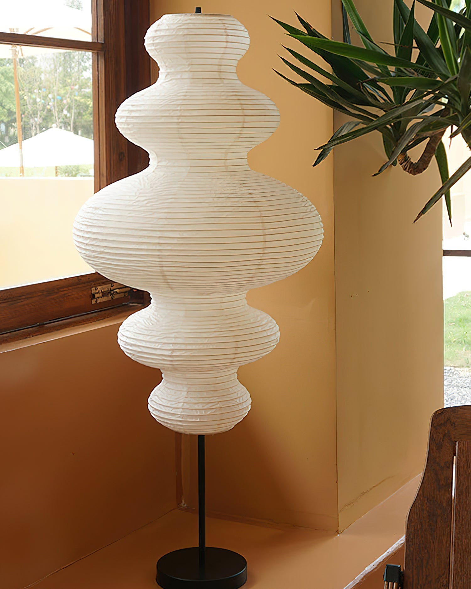 Whitmore Luminescent Origami Floor Light