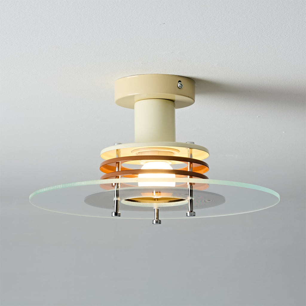 WHITBY ROUNDED GLASS HANGING LANTERN