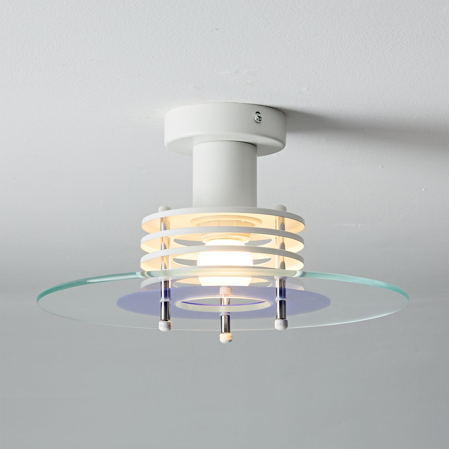 WHITBY ROUNDED GLASS HANGING LANTERN