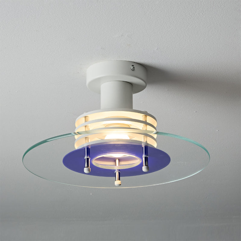 WHITBY ROUNDED GLASS HANGING LANTERN