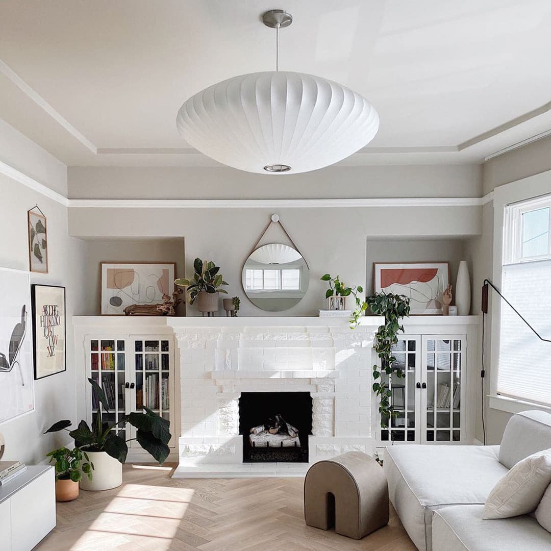 CHARLESTON BUBBLE GLASS HANGING LANTERN