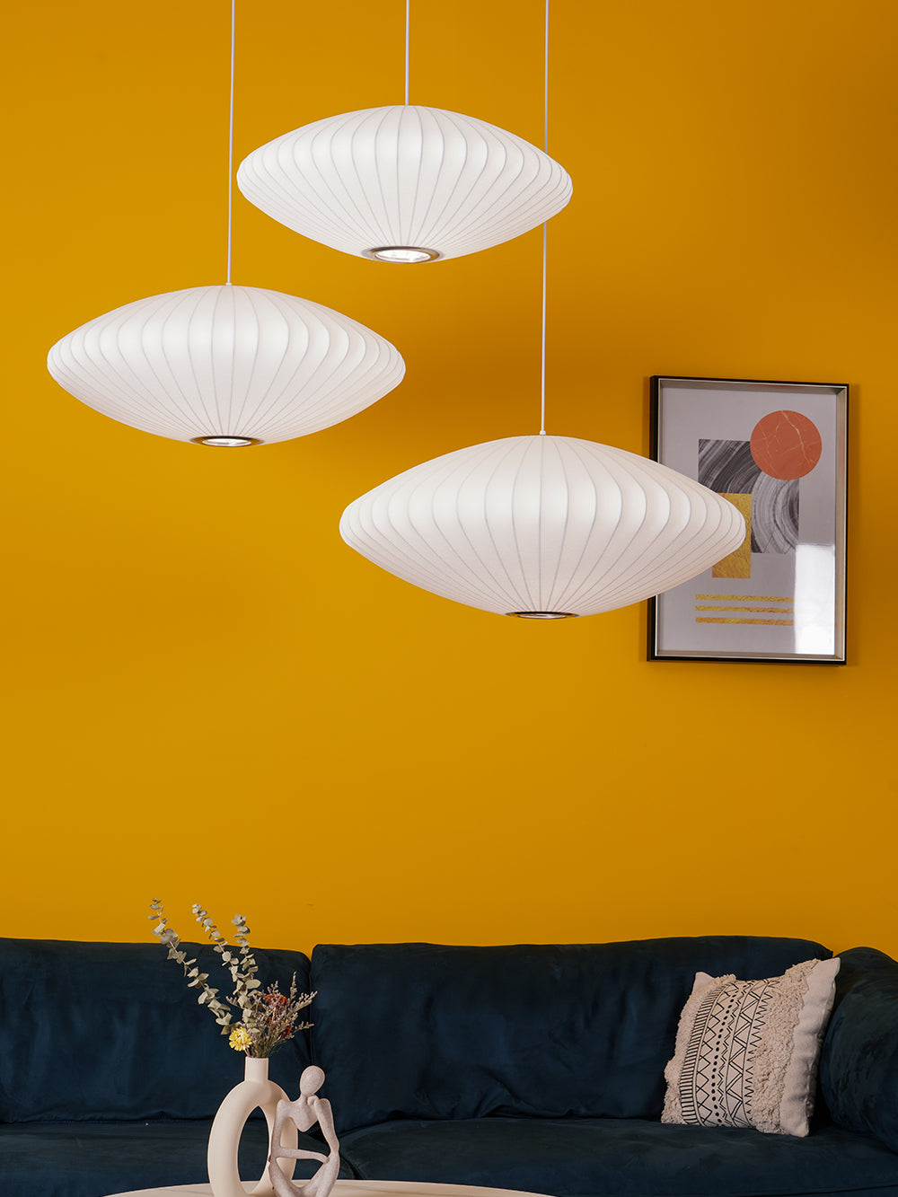CHARLESTON BUBBLE GLASS HANGING LANTERN