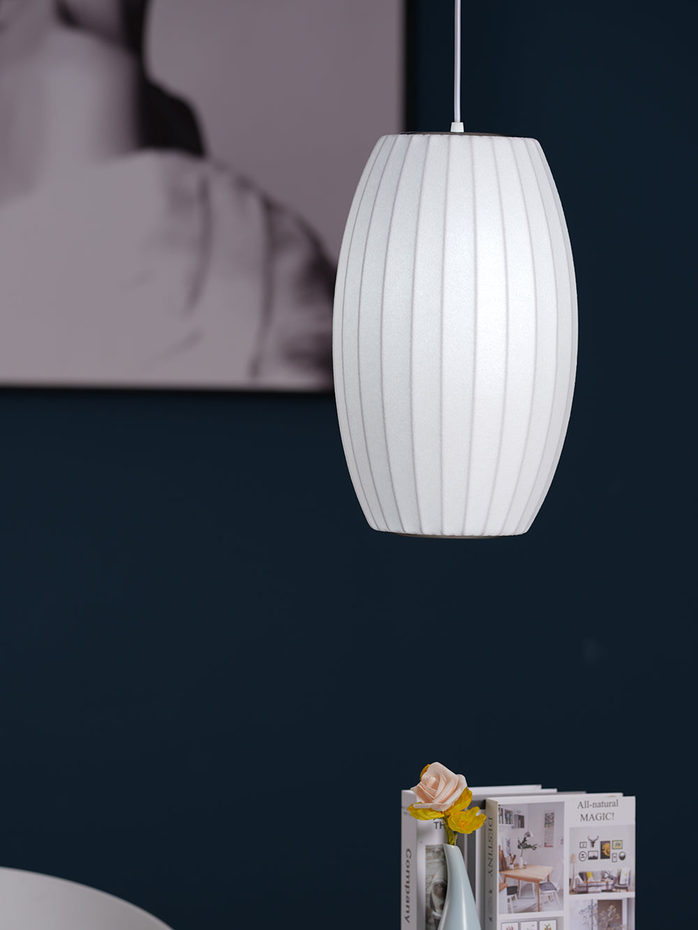 CHARLESTON BUBBLE GLASS HANGING LANTERN