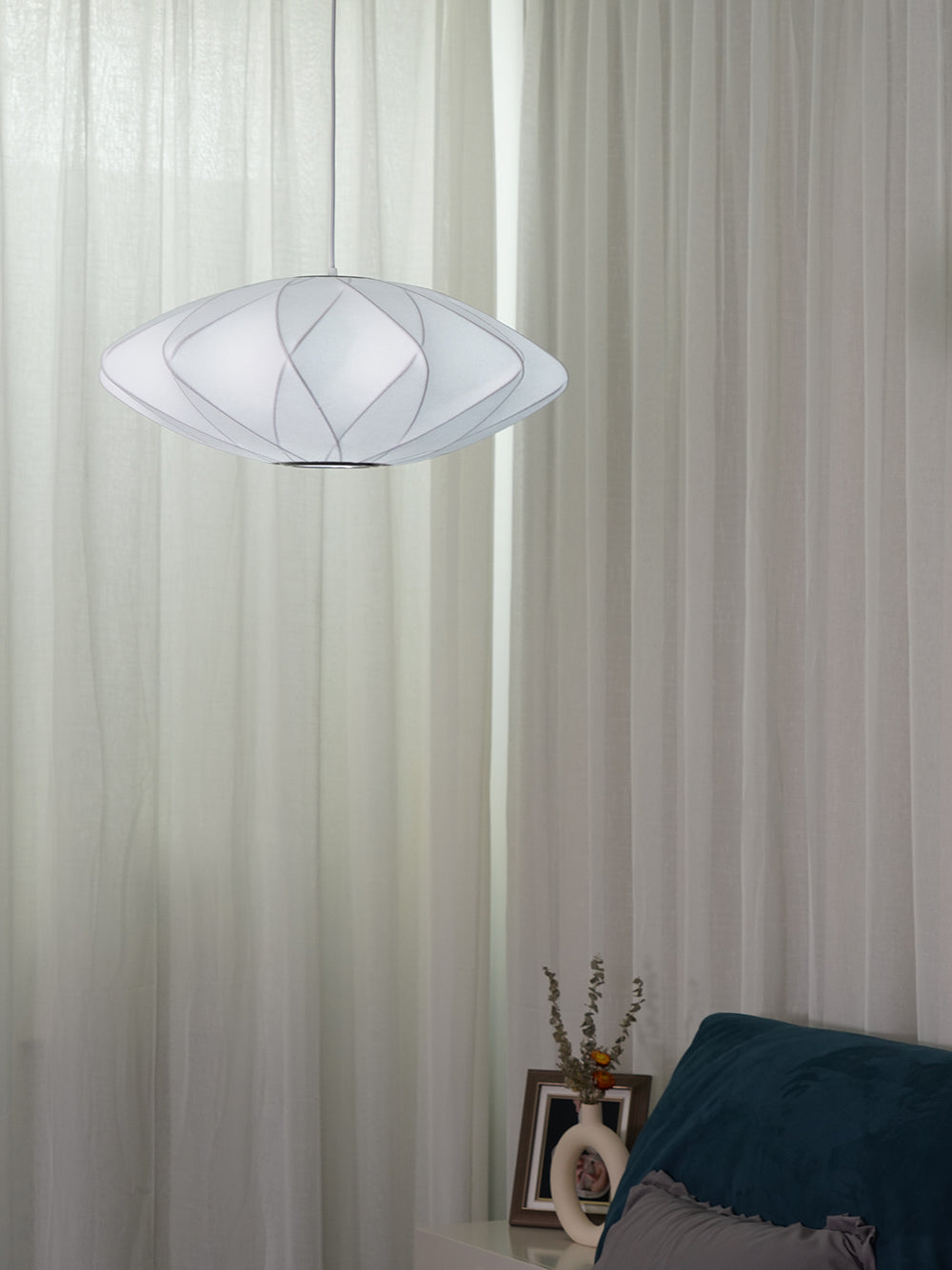 CHARLESTON BUBBLE GLASS HANGING LANTERN