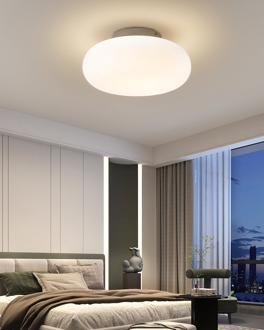 CHARLESTON WOVEN RATTAN CEILING LIGHT